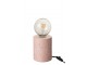 Růžová stolní lampa Terrazzo - Ø 10*13 cm/E27 J-Line by Jolipa