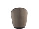 Sametové taupe klubové křeslo Cody - 57*57*73 cm J-Line by Jolipa