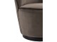 Sametové taupe klubové křeslo Cody - 57*57*73 cm J-Line by Jolipa