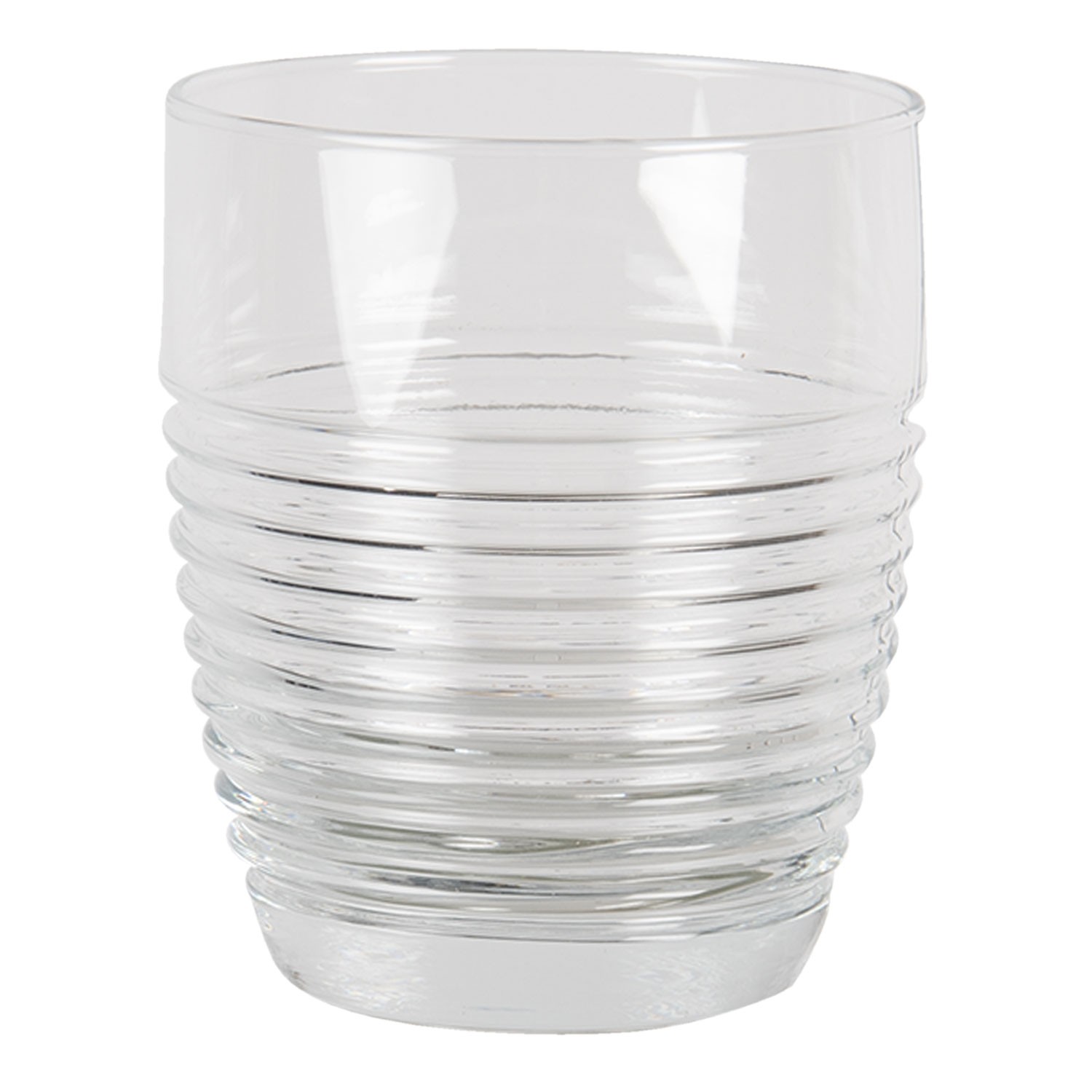 Vroubkovaná sklenička na nápoje - 300ml