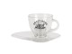 Šálek a podšálek Sweet home - 230ml Clayre & Eef