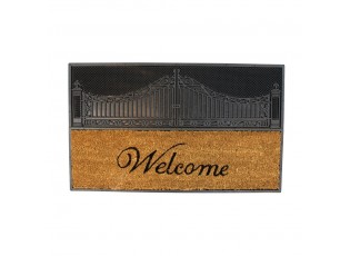 Rohožka Welcome z kokosových vláken a gumy - 45*75*3cm