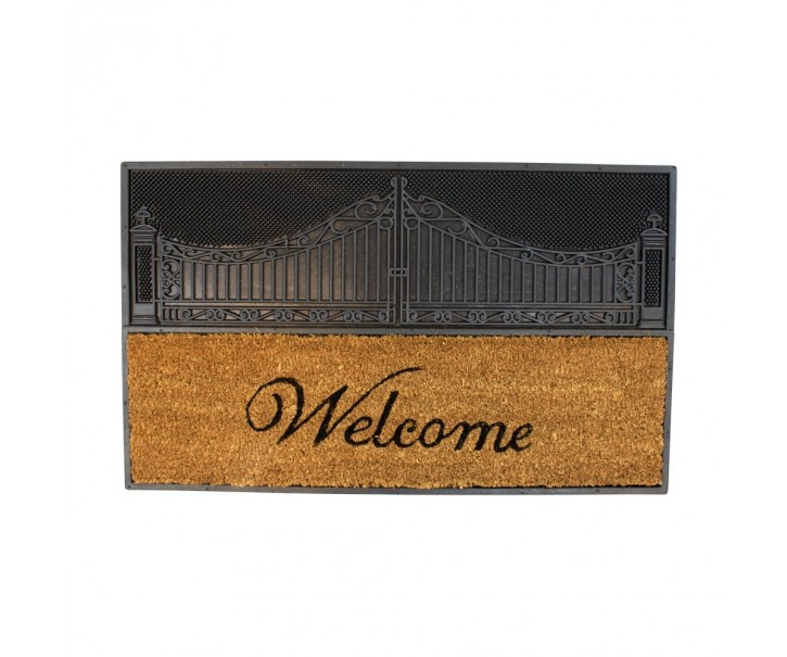 Rohožka Welcome z kokosových vláken a gumy - 45*75*3cm Mars & More 
