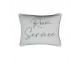 Šedý polštář Room Services - 35*10*45cm Mars & More 