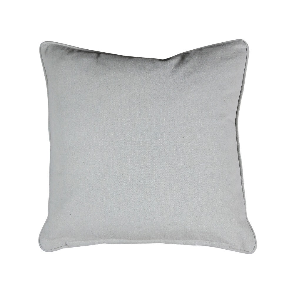 Šedý polštář Mr.Right - 45*10*45cm Mars & More Šedý polštář Mr.Right - 45*10*45cm Mars & More