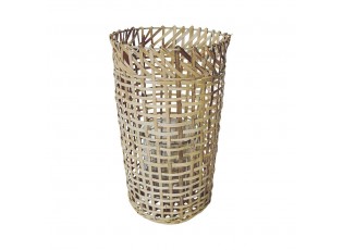 Svícen z bambusových listů - 38*22cm