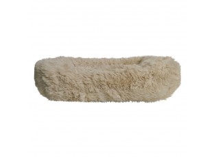 Béžový chlupatý pelíšek pro pejska nebo kočičku Bear beige - 55*42*15cm