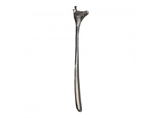 Obouvací lžíce s hlavou divokého prasete - 52*5*1cm