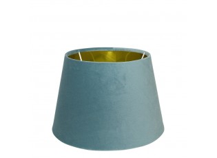 Modro šedé sametové stínidlo Bock 25 cm - 18* 25* h16cm