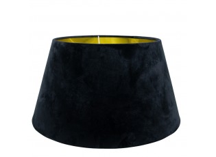 Černé sametové stínidlo Bock 45cm - 33* 45* h25cm