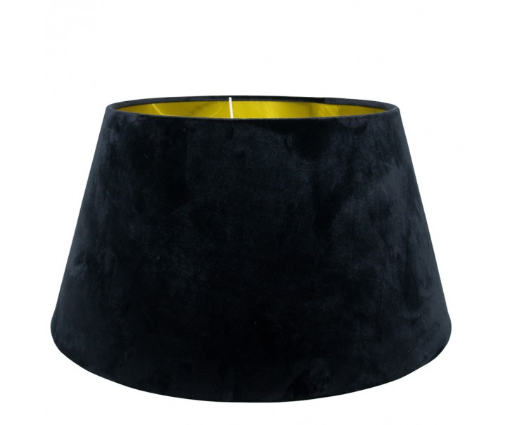 Černé sametové stínidlo Bock 45cm - 33* 45* h25cm Mars & More 