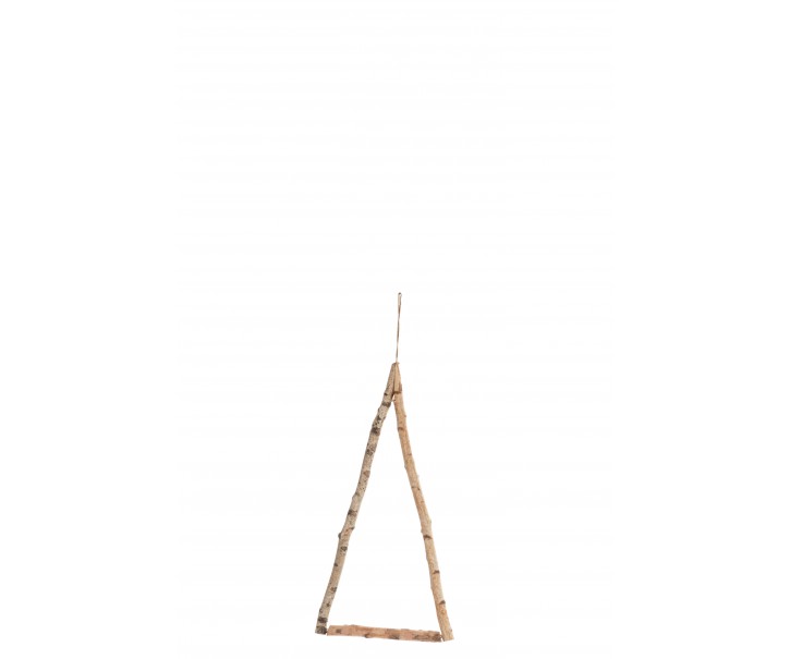 Závěsný vánoční stromeček z větví S - 40*3*80 cm J-Line by Jolipa
