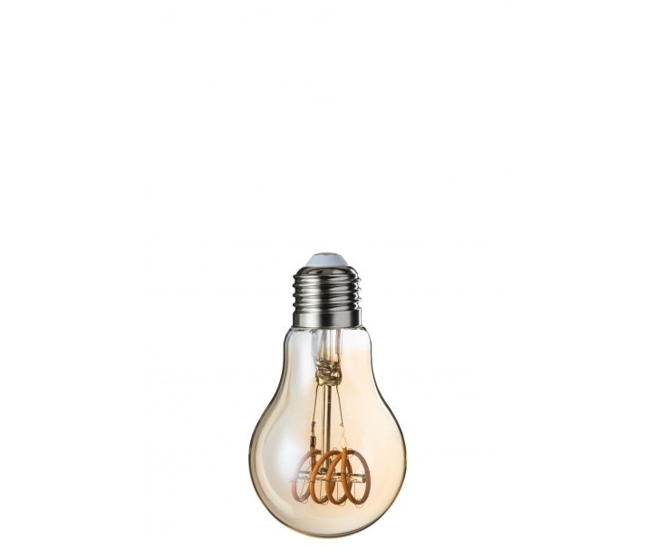 Žárovka Jantar LED - 6*6*10,5 cm / E27 J-Line by Jolipa