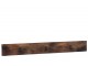 Hnědý nástěnný dřevěný věšák se 3 kovovými háčky - 100,5*5,5*12 cm J-Line by Jolipa