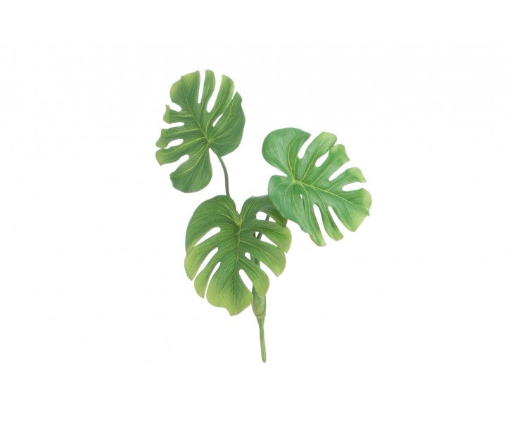 Umělá dekorační květina Filodendron - 15*12*28 cm J-Line by Jolipa