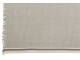 Šedý vaflovitý pléd s pruhem a třásněmi Stripe - 130*170 cm J-Line by Jolipa