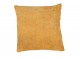 Okrový polštář zdobený ornamenty Fayola - 45*45 cm J-Line by Jolipa
