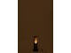 Stojací dřevěná lampa Paulownia Black 1 - Ø 20*51 cm J-Line by Jolipa