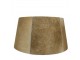 Hnědo béžové stínidlo na lampu z hovězí kůže 50 cm - 40*50* h 26 cm Mars & More 