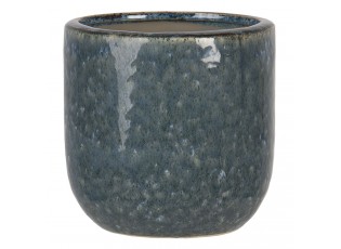 Tmavý žíhaný obal na květiny Zita L - Ø 13*13 cm