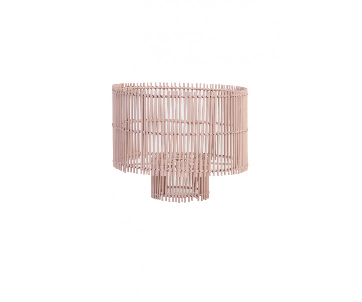 Světle hnědé proutěné stínidlo na lampu Rodger - Ø 30*25 cm Light & Living
