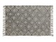 Bílo černý obdélníkový koberec Boyaka se vzorem - 120*80 cm Light & Living