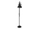 Černá stojací lampa Lumos s patinou - 59*27*189 cm Clayre & Eef