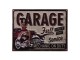 Nástěnná kovová cedule Garage Full - 33*25 cm Clayre & Eef