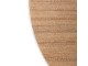 Přírodní kulatý konopný koberec Hemp - Ø 250cm HKLIVING