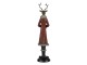 Dekorativní soška laně v zimním kabátu - 8*8*35 cm Clayre & Eef