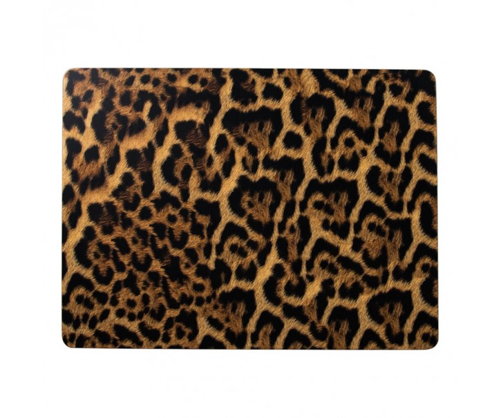 Pevné korkové prostírání s motivem leopardí kůže (4ks) - 30*40*0,4cm Mars & More 