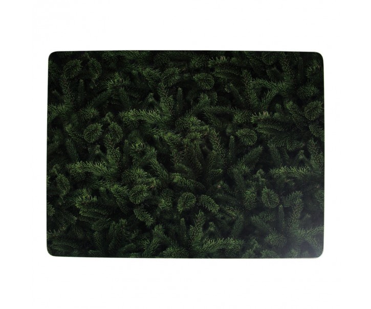 Pevné korkové prostírání s motivem jedlových větviček (4ks) - 30*40*0,4cm Mars & More 
