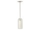 Stříbrný kovový svícen Kiboga - Ø 7,5 * 38 cm Light & Living