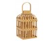 Světle hnědá proplétaná lucerna Talia - 22*22*36 cm Light & Living