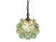 Závěsné modré světlo Tiffany Bloom - Ø 31*90 cm E14/max 1*40W Clayre & Eef