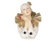 Vánoční dekorativní soška klauna - 11*11*15 cm Clayre & Eef