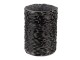 Černý skleněný svícen Black M - Ø 10*15 cm Clayre & Eef