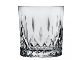 Skleněná nápojová sklenička Water Grey S - 280 ml