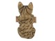 Dekorativní soška kočky s cedulkou Welcome - 12*9*19 cm Clayre & Eef