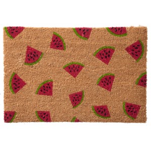 Rohožka z kokosových vláken s motivem melounu - 60*40*1,5 cm