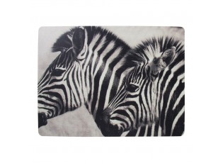 4ks pevné korkové prostírání Zebras - 30*40*0,4cm