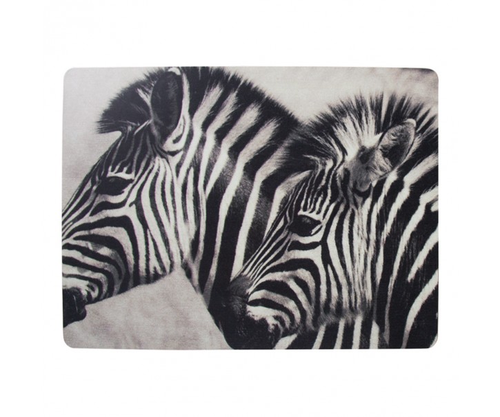 4ks pevné korkové prostírání Zebras - 30*40*0,4cm Mars & More 