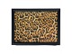 Podnos na nohy Leopard v černém rámu - 43*33*7cm Mars & More 
