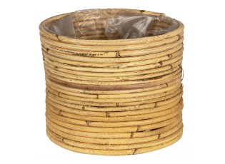 Oválný košík Alma z bambusových tyček - Ø 21*17 cm