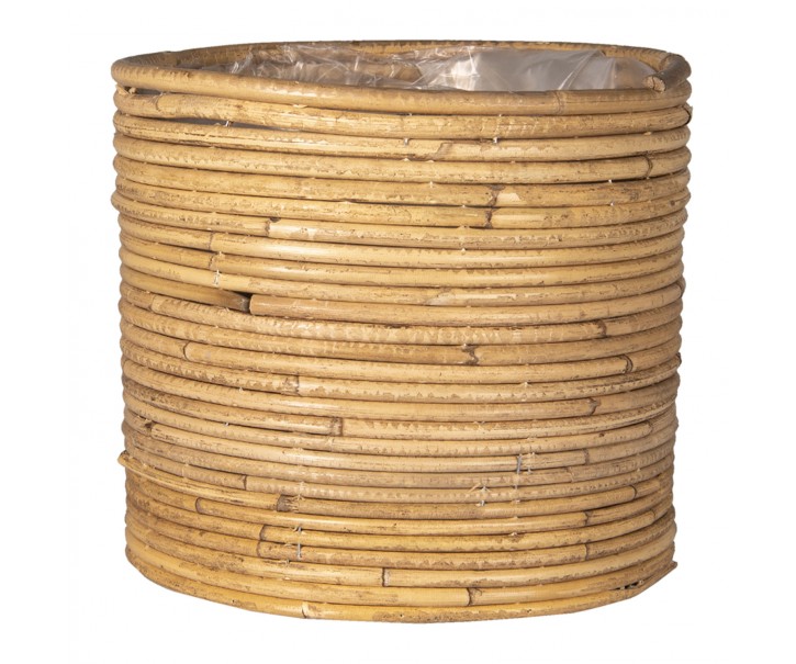 Ratanový květináč Alma - Ø 26*22 cm Clayre & Eef