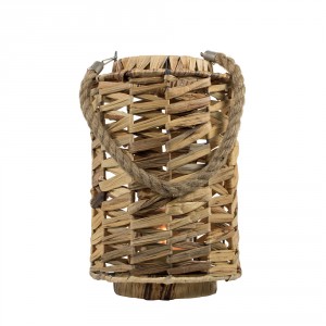 Pletená závěsná lucerna Paz 29cm - 19*19*29cm