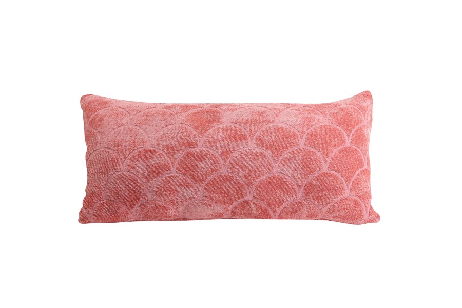 Růžový sametový podlouhlý polštář Skali - 60*30 cm Light & Living Růžový sametový podlouhlý polštář Skali - 60*30 cm Light & Living