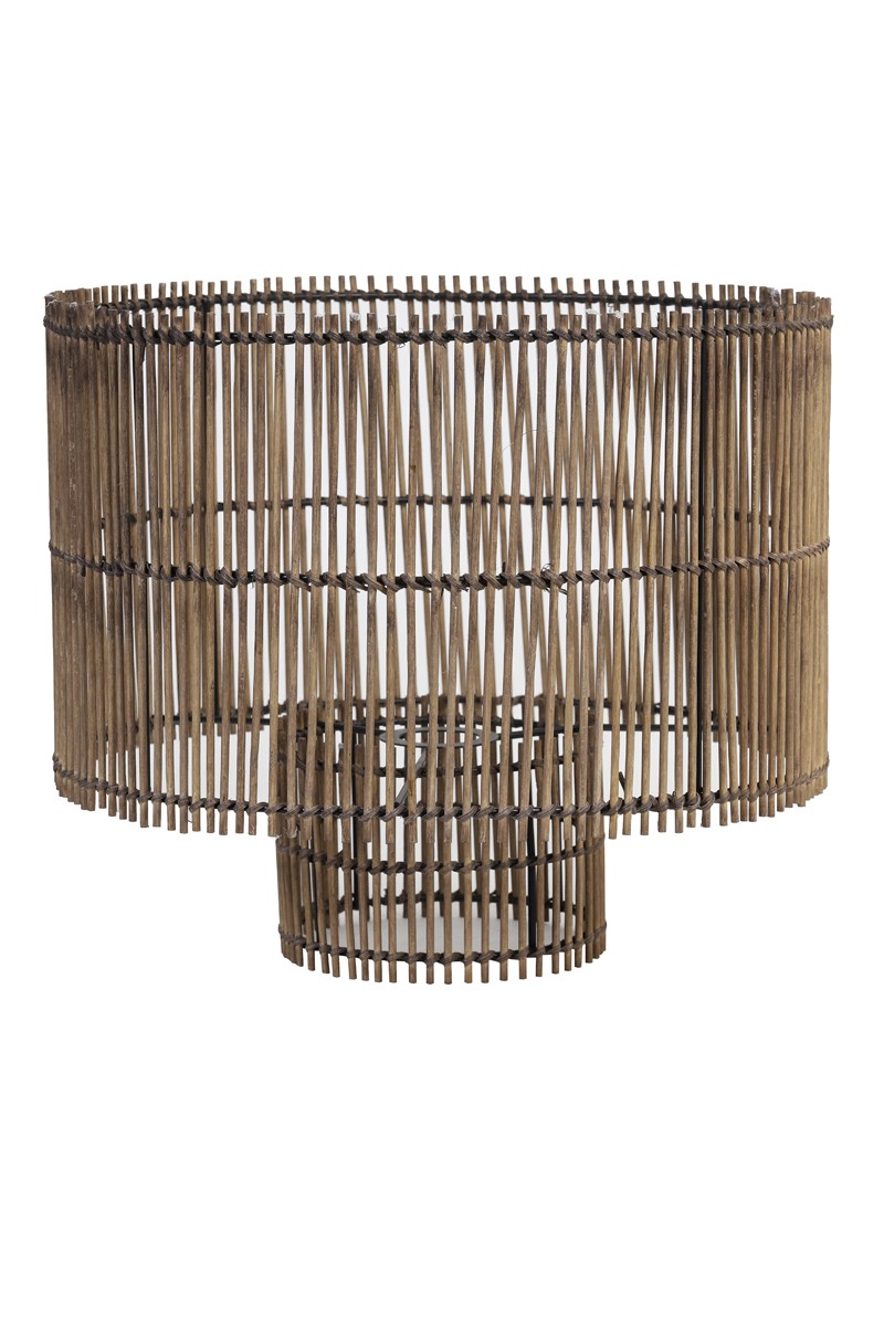 Stínidlo na lampu Rodger z bambusových tyček - Ø 30*25 cm Light & Living Stínidlo na lampu Rodger z bambusových tyček - Ø 30*25 cm Light & Living