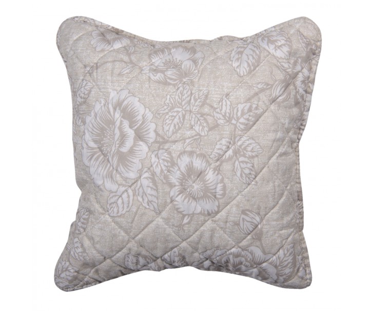 Květinový vintage povlak na polštář S - 40*40 cm Clayre & Eef