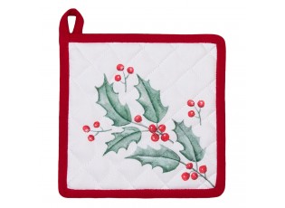 Chňapka - podložka Holly Christmas - 20*20 cm